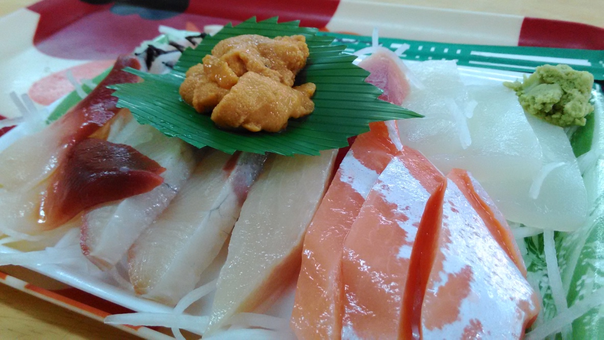 新鮮生魚片