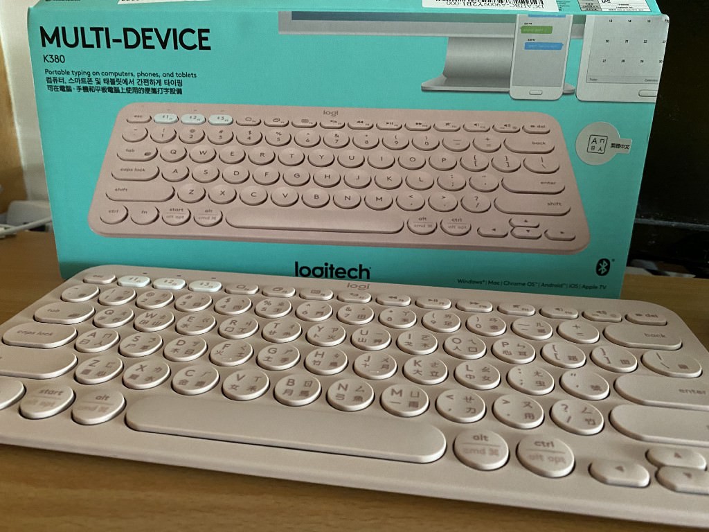 羅技 Logitech 藍牙鍵盤 K380